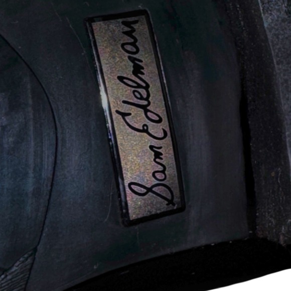 Sam Edelman Women's Penny 2 Black Leather Knee Riding Boots Size 6 - Picture 11 of 11